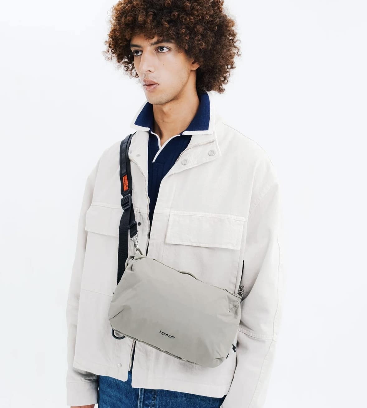 Topologie/トポロジー　Bottle Sacoche Large ボトルサコッシュ ラージ【バッグ単体】 Moss FREE