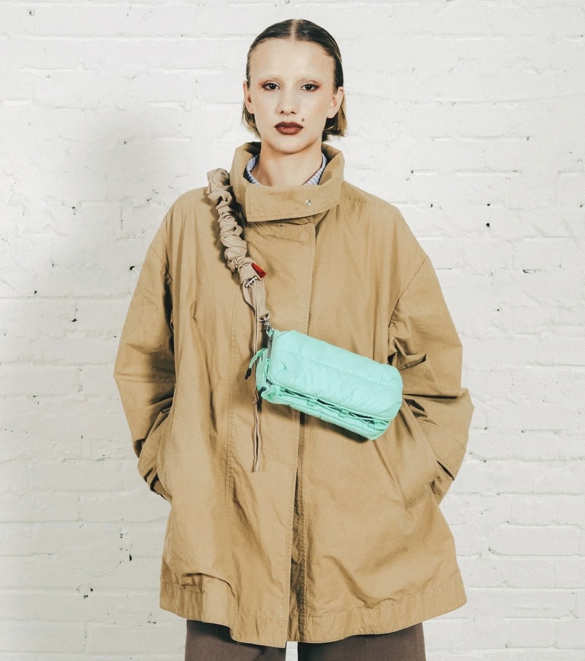 Topologie/トポロジー Bottle Sacoche ボトルサコッシュ【バッグ単体】 Mint/Puffer FREE