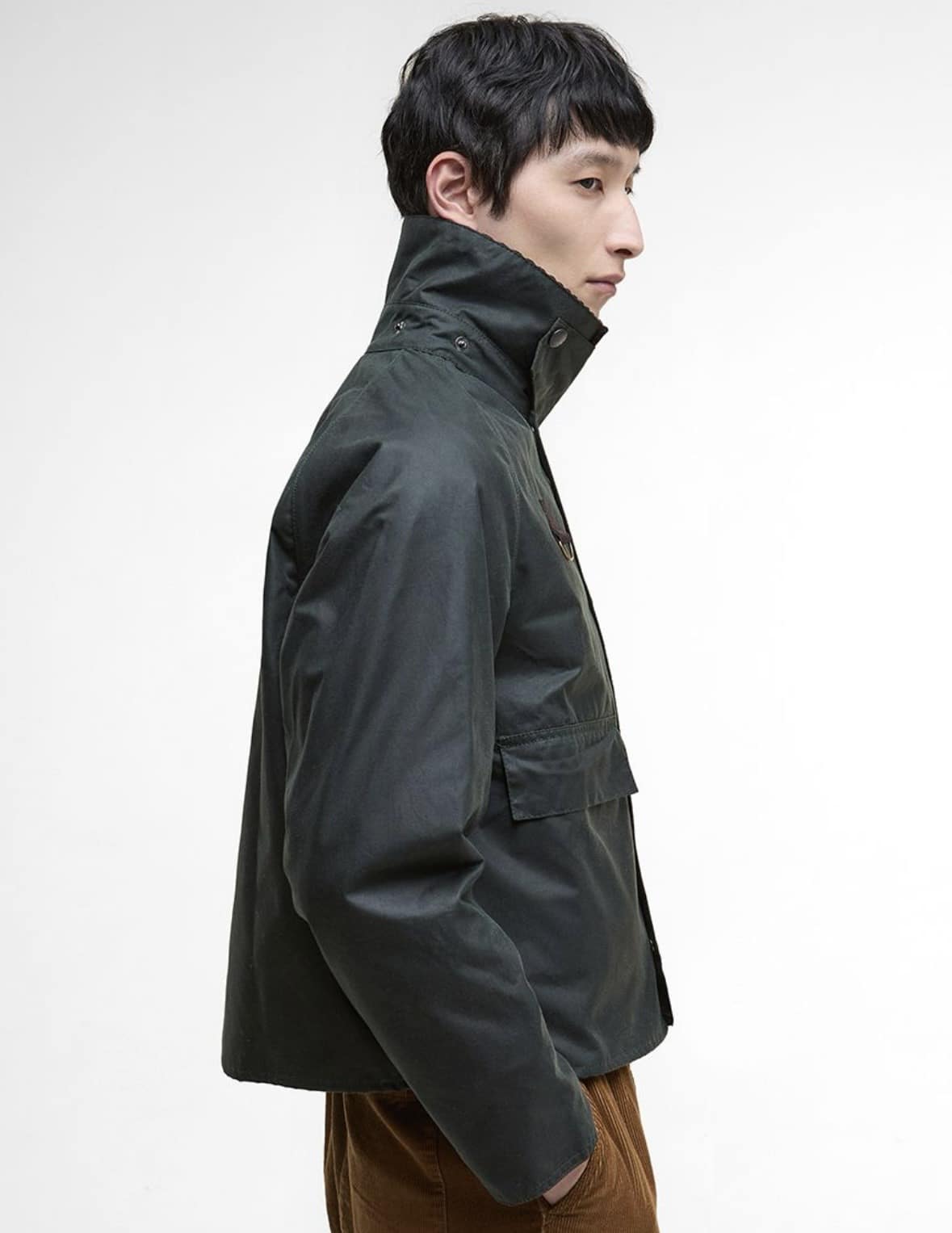 Barbour/バブアー　【SPEY / スペイ】ワックス ショート ジャケット　252MWX1212 セージグリーン S