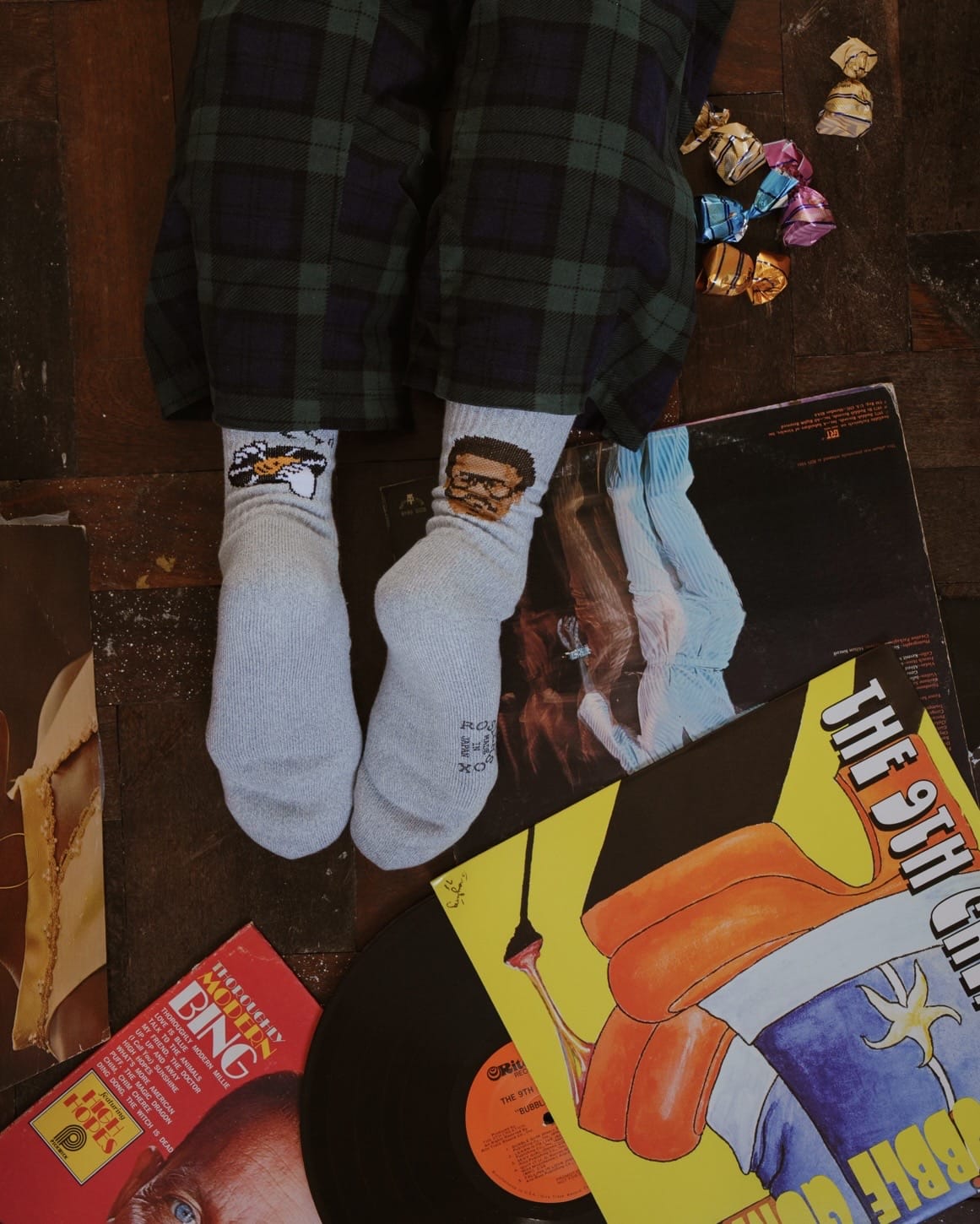 ROSTER SOX/ロスターソックス/SOUL MAN メンズ　レディース GREY 1