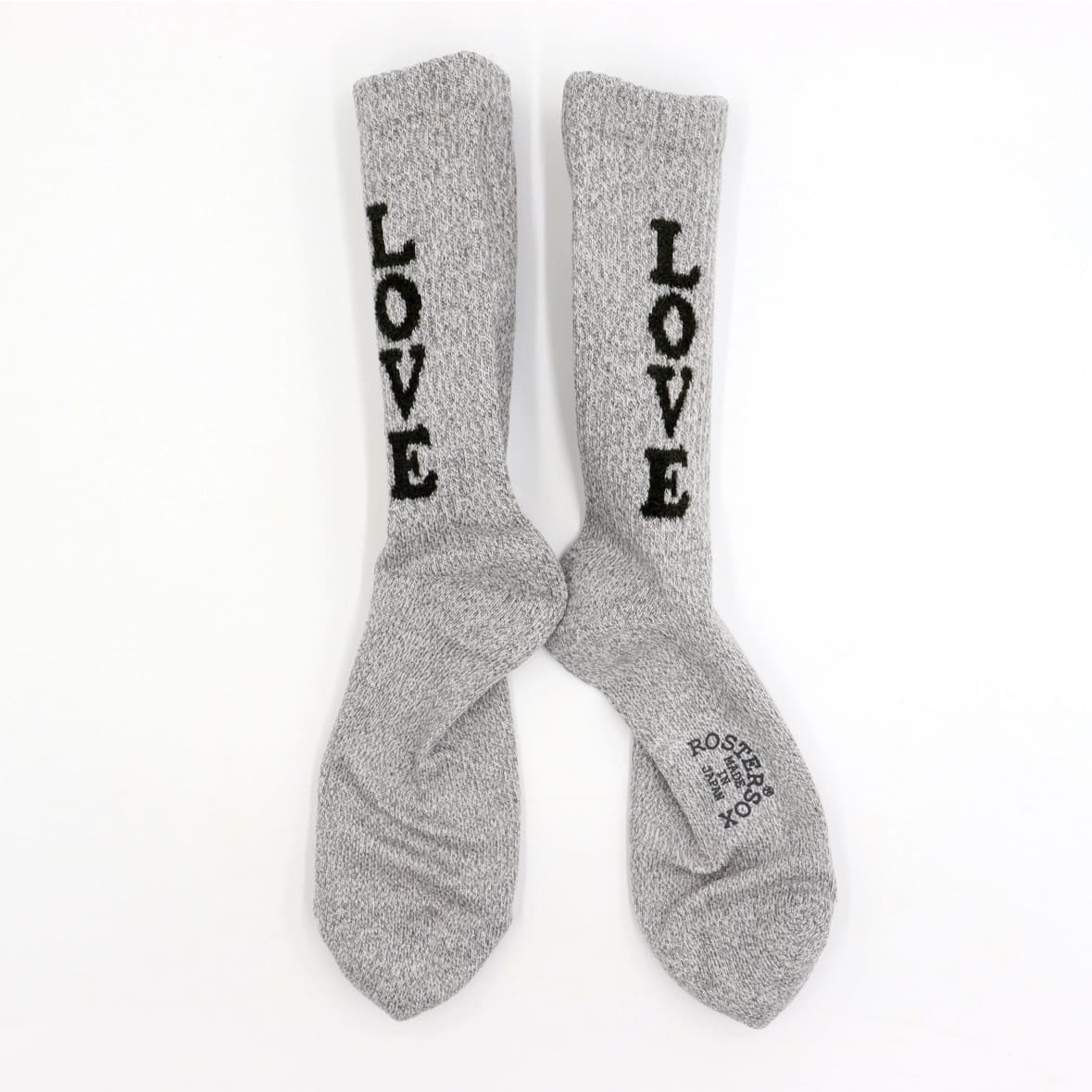 ROSTER SOX/ロスターソックス/LOVE　レディース GREY 1