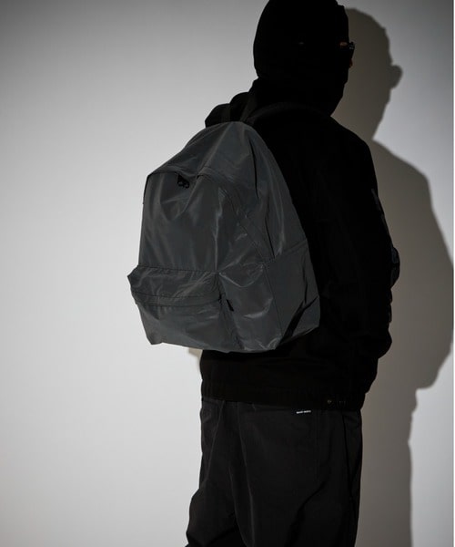 PACKING/パッキング/BLACK REFLECTIVE BACKPACK バックパック BLACK FREE