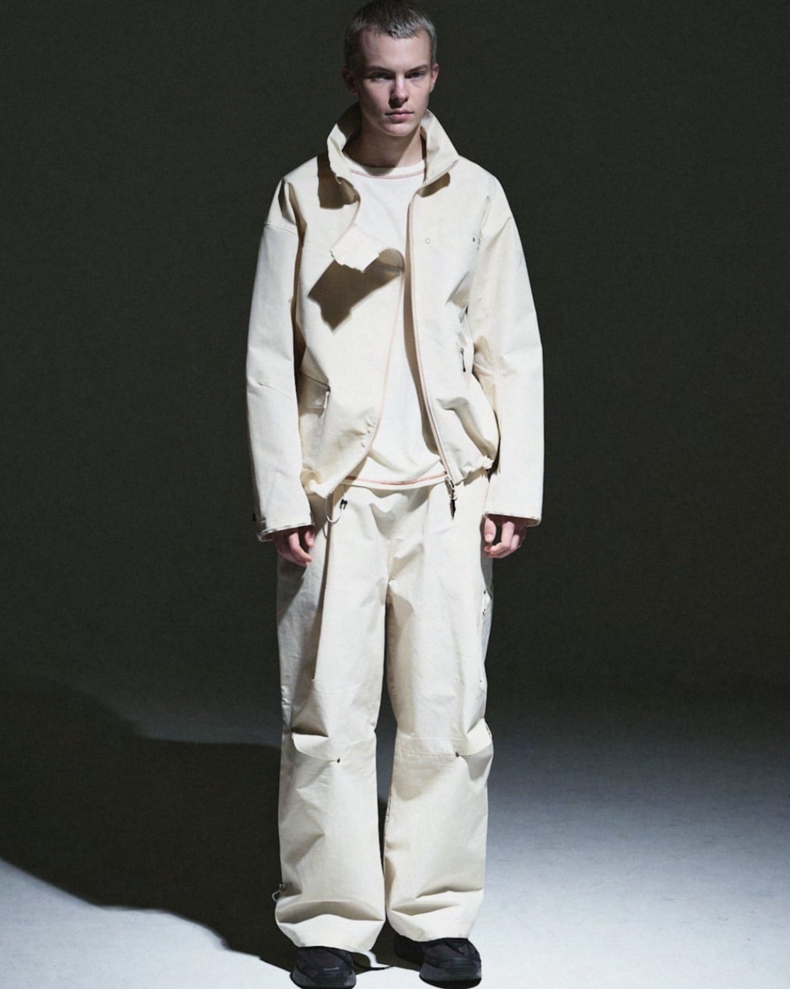 PASTOR NOVA/パストルノヴァ/DIAGONAL TECH PANTS Ⅲ Off 1