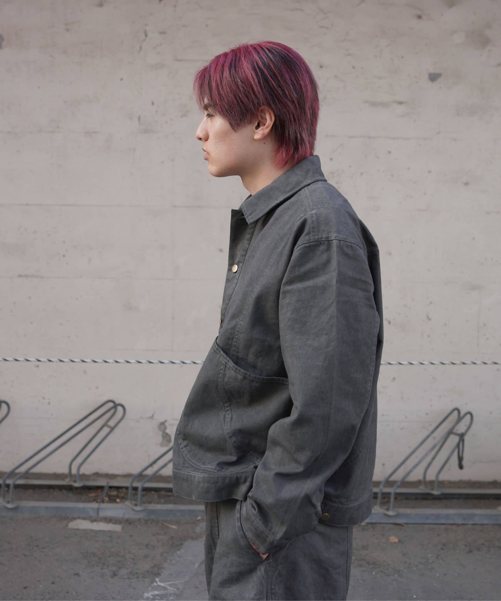 B omnivore/ビーオムニボー/ＢＯ／ＶＩＮＴＡＧＥ　ＪＫＴ ヴィンテージジャケット BLACK M