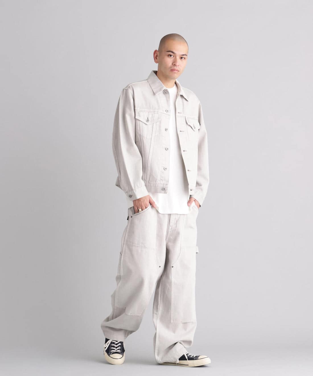 MANASTASH/マナスタッシュ/HEMP WASHED TYPE 3 JACKET サンド M