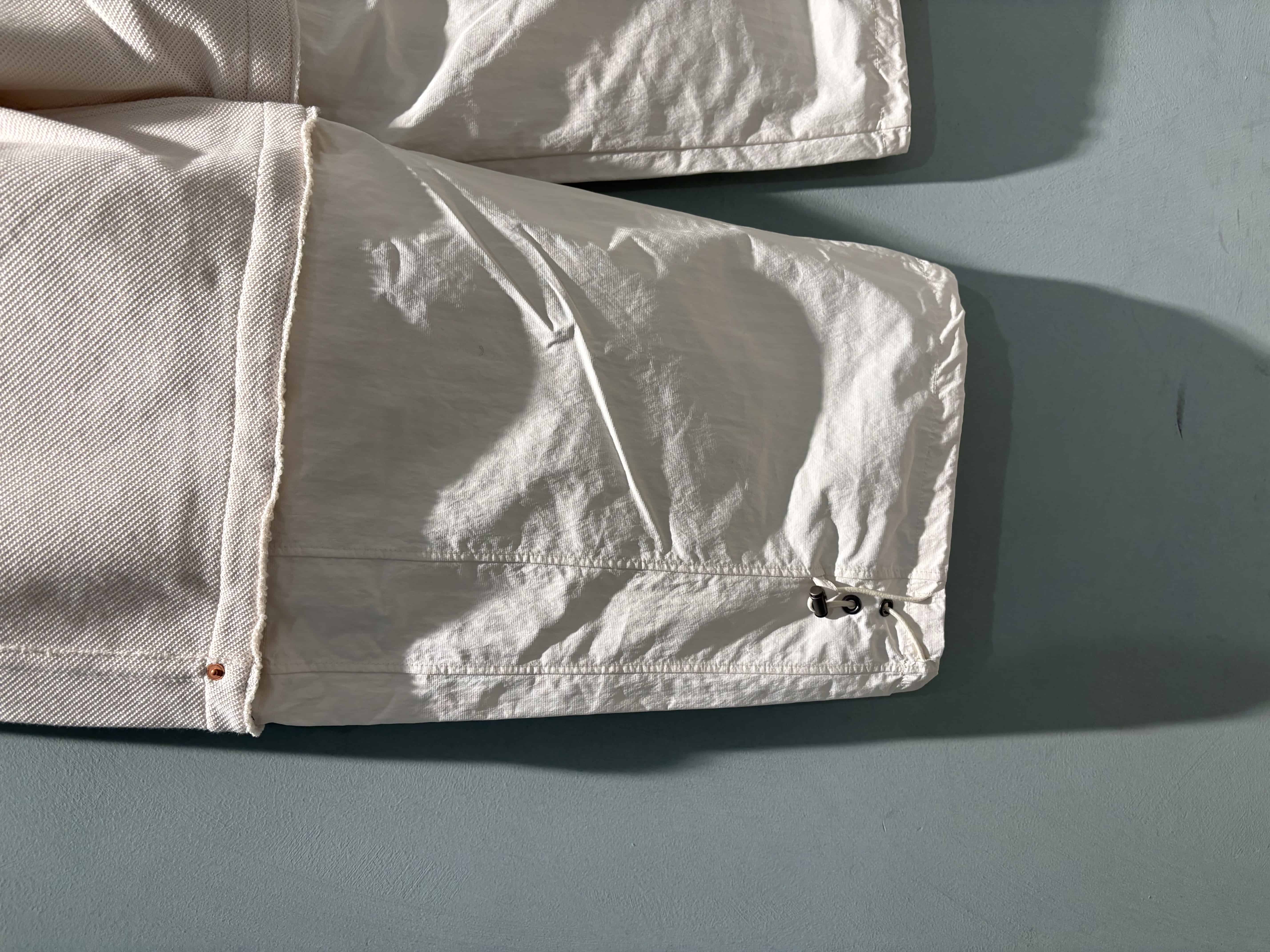 PASTOR NOVA/パストルノヴァ/RAW EDGE DETACHABLE PANTS Ⅳ ECRU 2