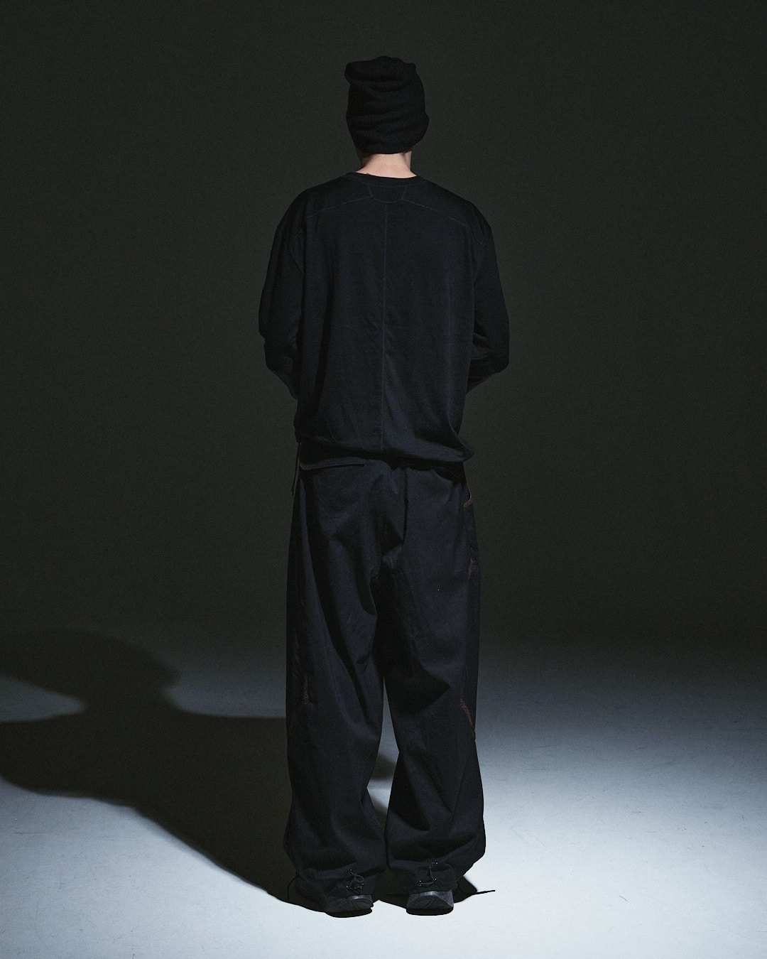 PASTOR NOVA/パストルノヴァ/FAKE LAYERED L/S TEE Black 2