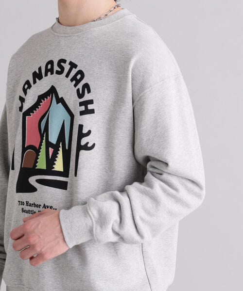 MANASTASH/マナスタッシュ/Citee Sweat OUTDOOR グレー M