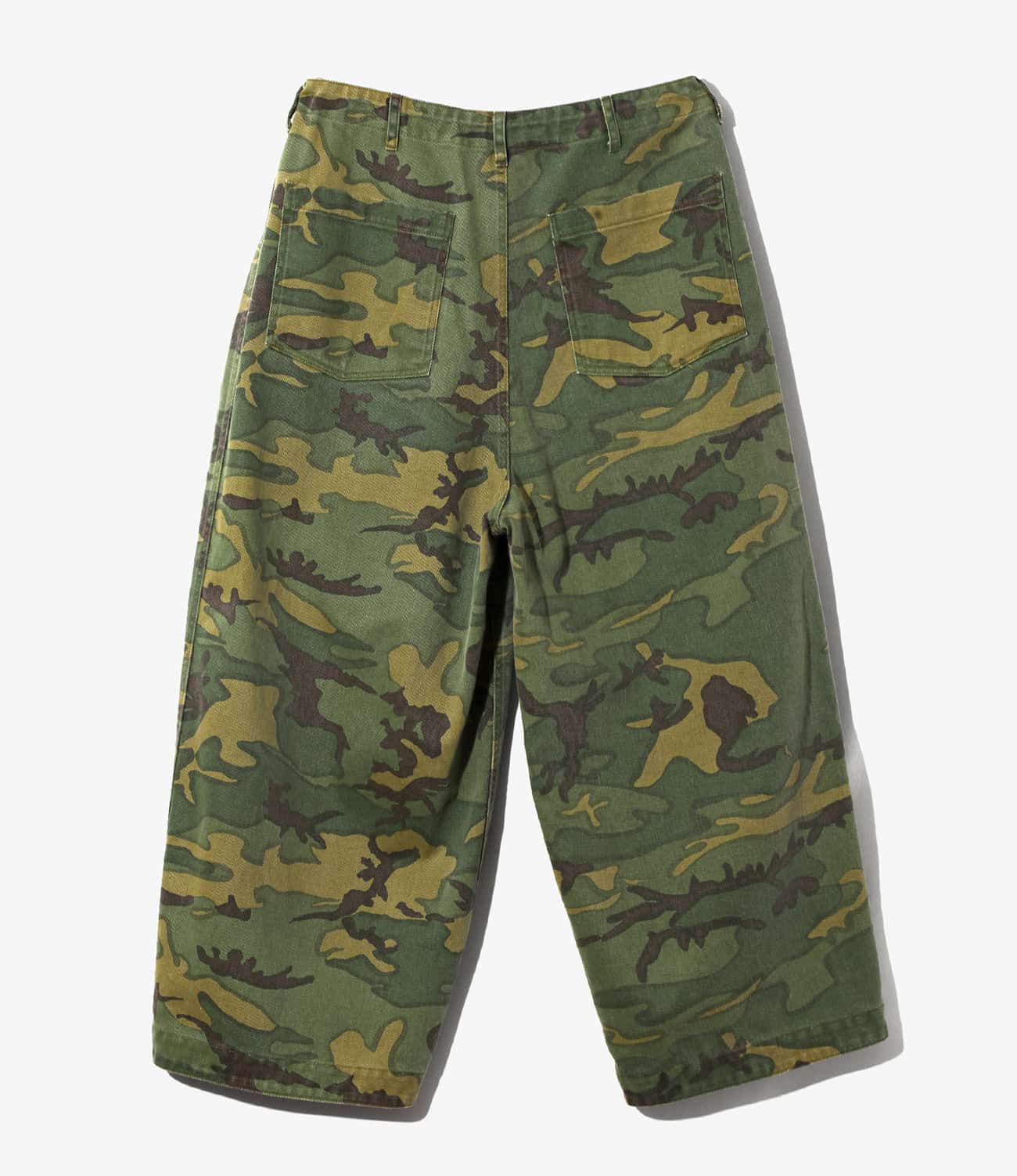 NEEDLES/ニードルズ/REVERSIBLE H.D. PANT - CAMO TWILL ヒザデルパンツ CAMOUFLAGE S