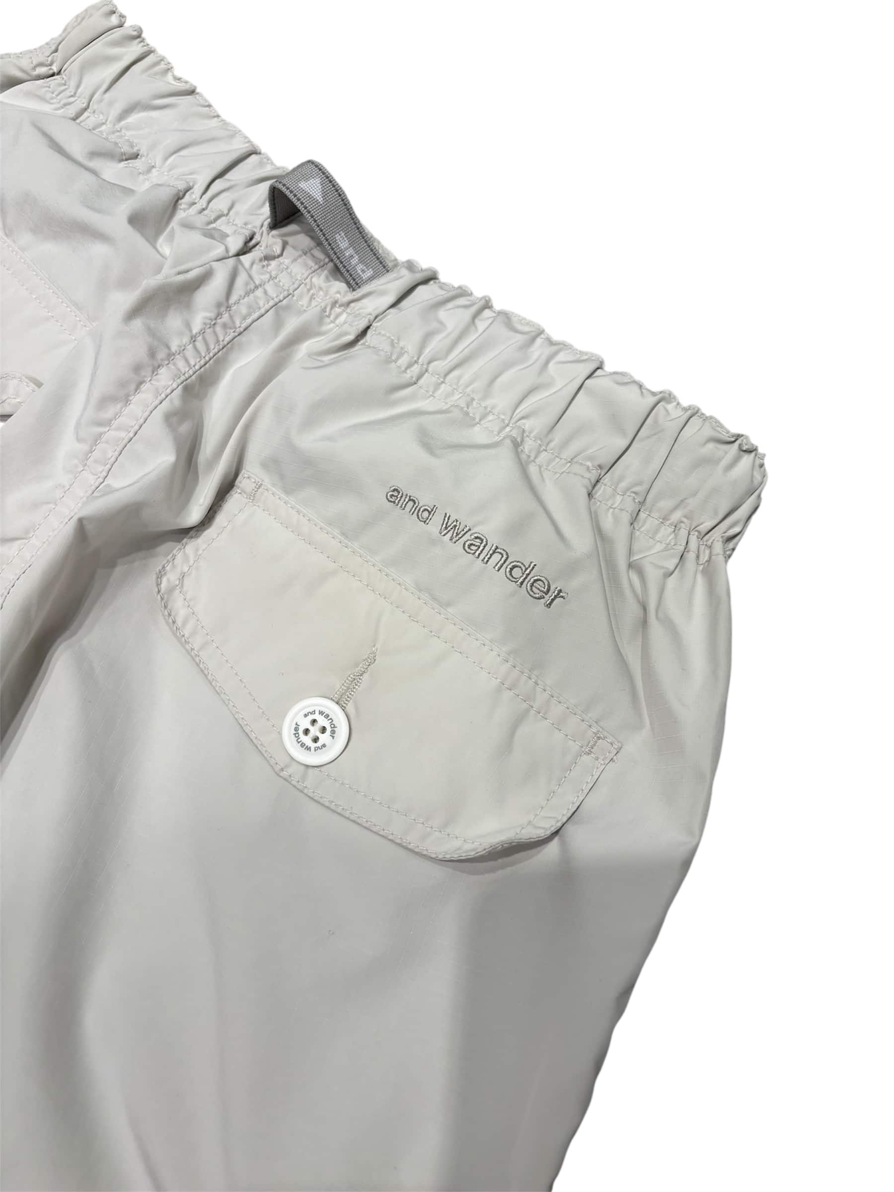 and wander/アンドワンダー/Oversized Cargo Pants オーバーサイズカーゴパンツ Off White M