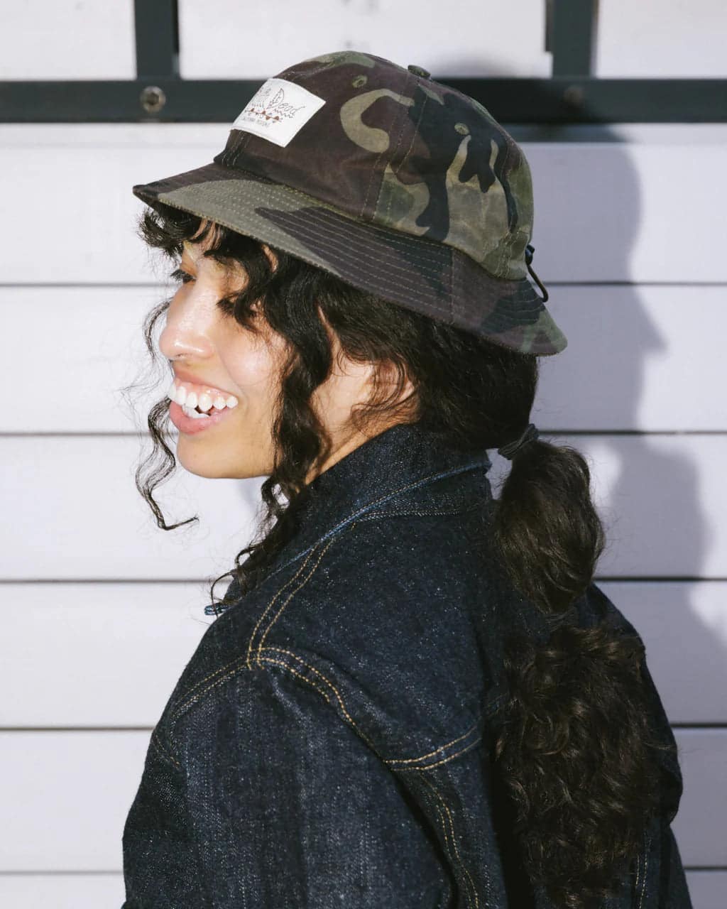 BRAIN DEAD/ブレインデッド/ADJUSTABLE 6 PANEL BELL HAT - CAMO(FREE