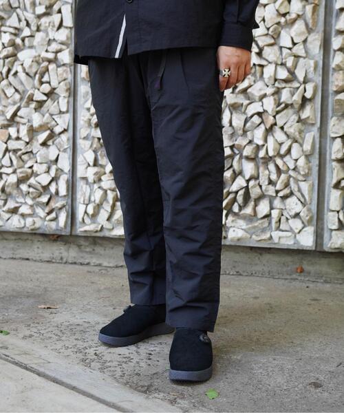 GRAMICCI/グラミチ/別注NYLON TUCK PANTS　別注ナイロンタックパンツ BLACK S