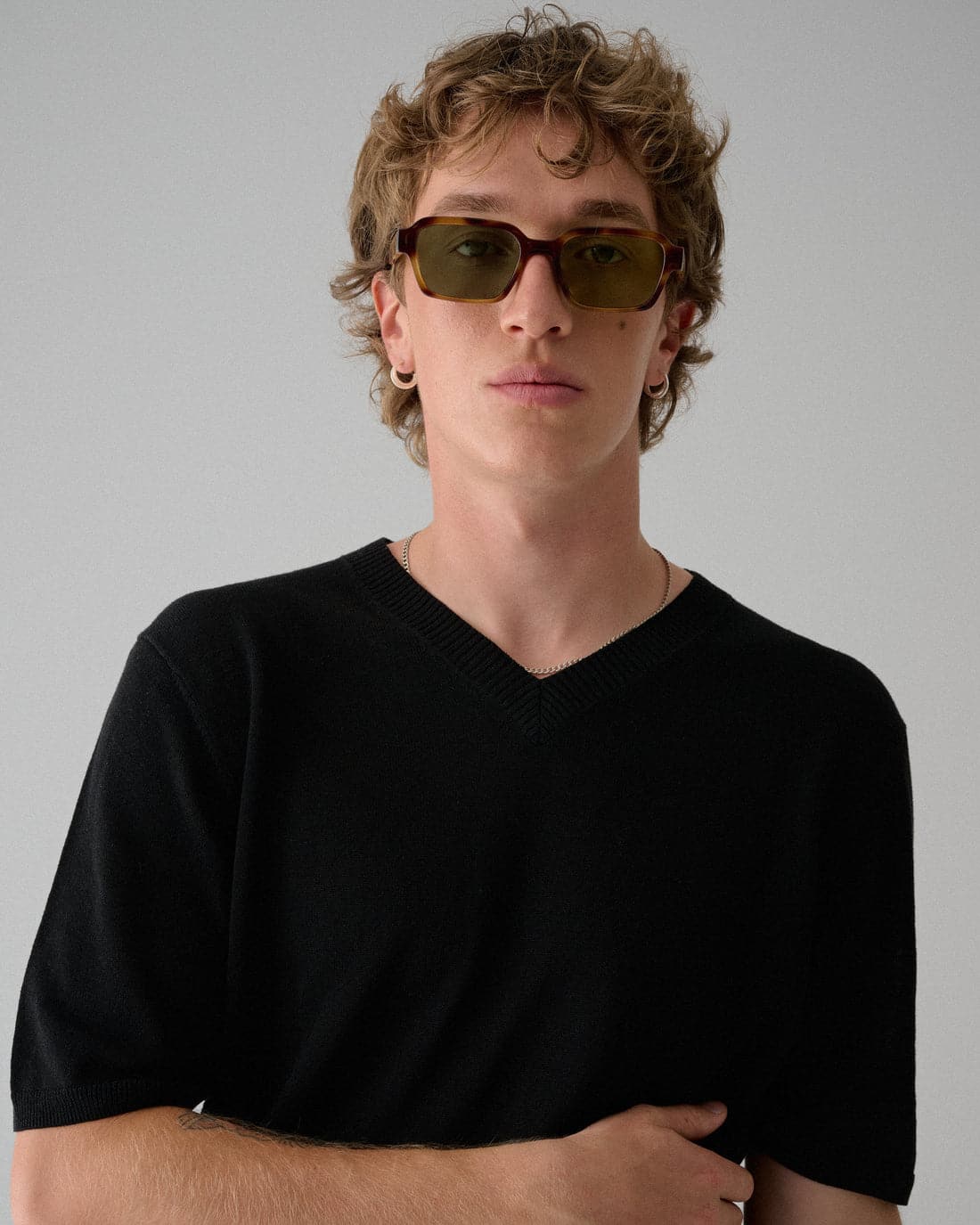 SZADE/エスザーデ/booth ; maple tortoiseshell / lawn サングラス maple tortoiseshell / lawn FREE