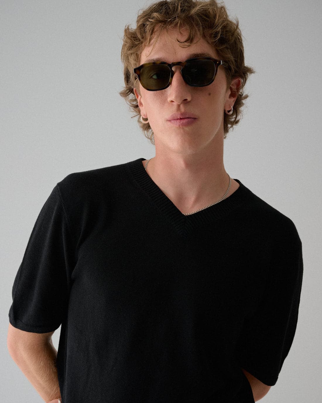 SZADE/エスザーデ/archer ; mustard tortoiseshell / moss polarised サングラス mustard tortoiseshell / moss polarised FREE