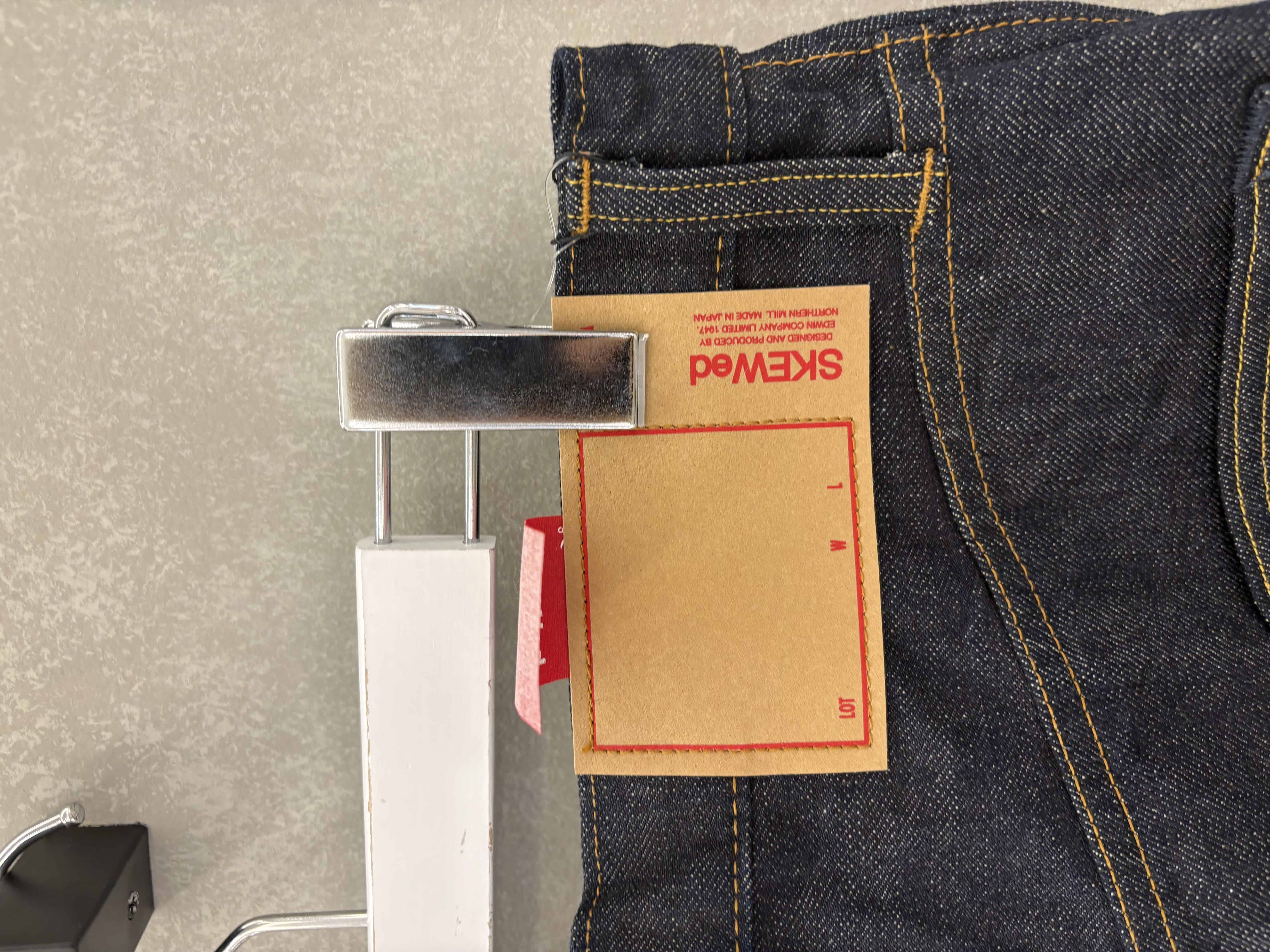 SKEWed/スキュー/COIN POCKET PANTS ch.2 デニムパンツ INDIGO 30