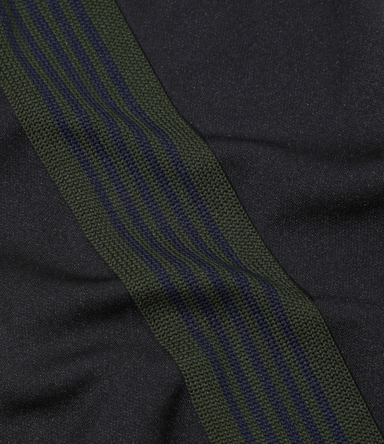 NEEDLES/ニードルズ/TRACK CREW NECK SHIRT - POLY SMOOTH トラッククルーネックシャツ NAVY M