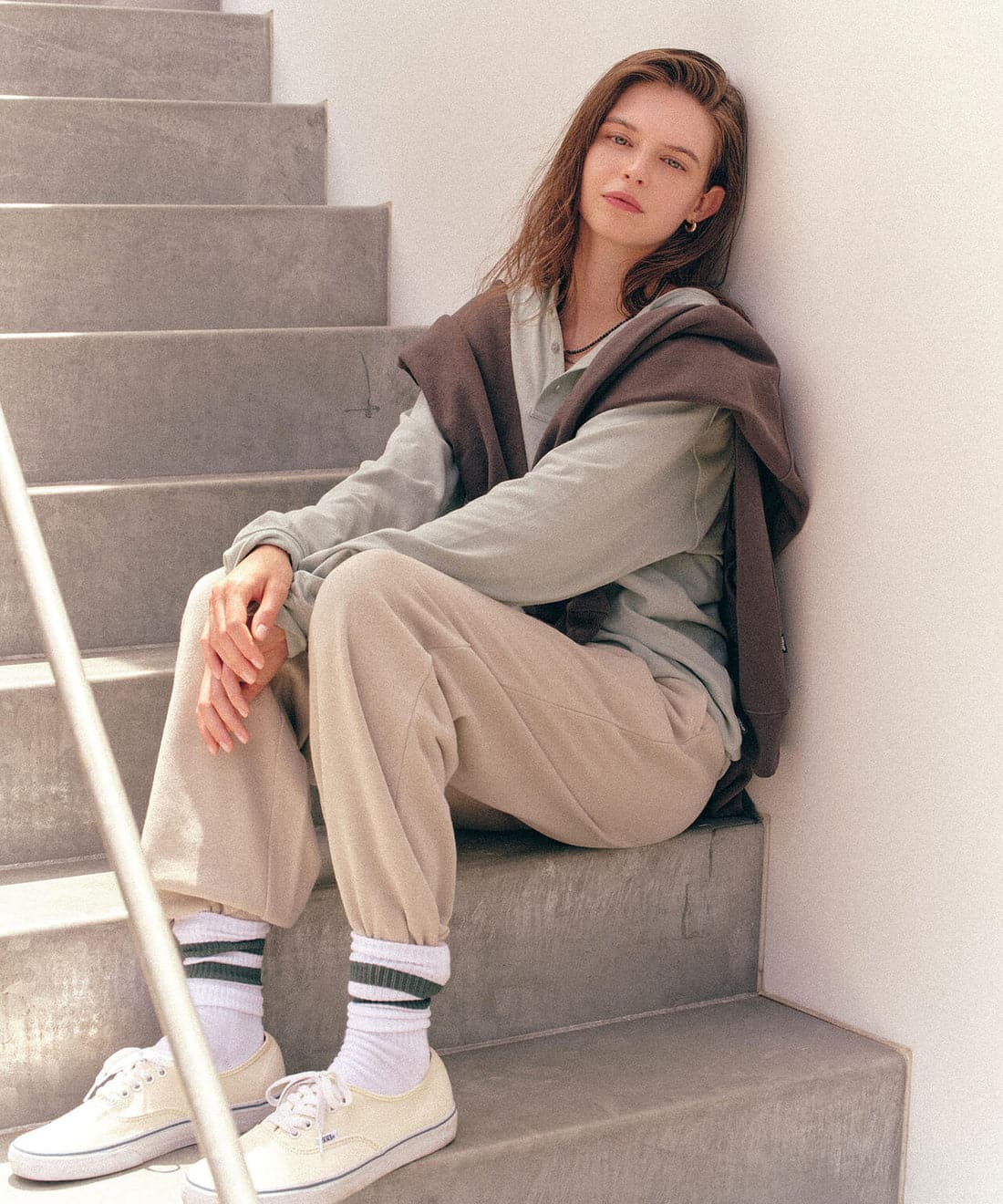 MANASTASH/マナスタッシュ/HEMP＠by manastash/HEMP DAYS SWEAT PANTS スウェットパンツ ライトグレー M