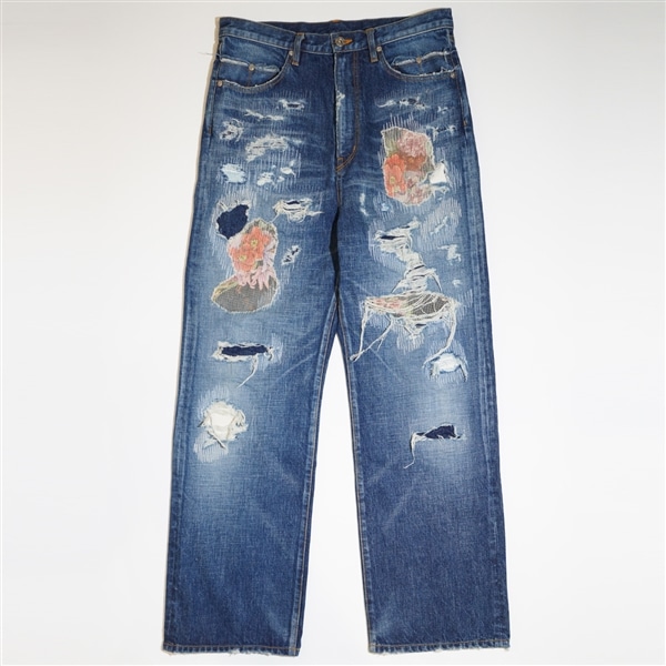 FAF/エフエーエフ/Damage Denim INDIGO 2
