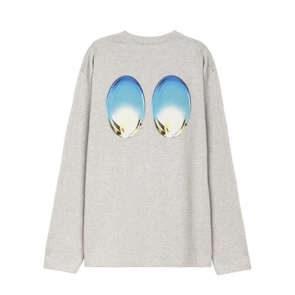 FUTUR/フューチャー/Doud L.S. Tee GREY M