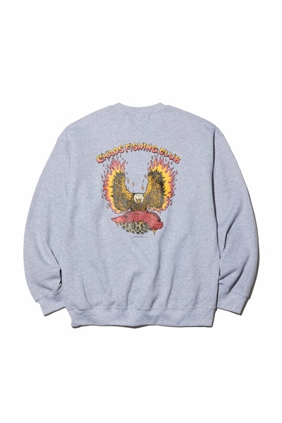 Chaos Fishing Club/カオスフィッシングクラブ/EVIL FLAME CREW NECK L/S