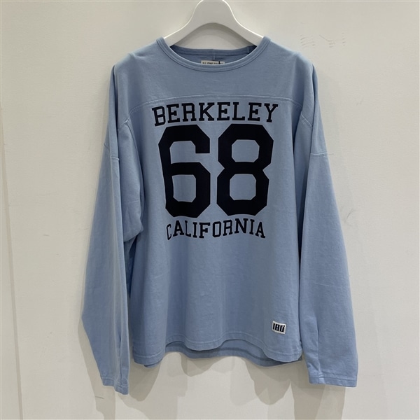 ILL ONE EIGHTY/イルワンエイティ/BERKELEY 68 FOOTBALL TEE SAX M