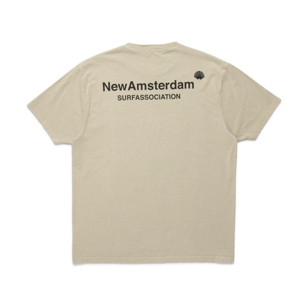 New Amsterdam Surf Association/ニューアムステルダムサーフアソシエーション/LOGO TEE CASTLEWALL