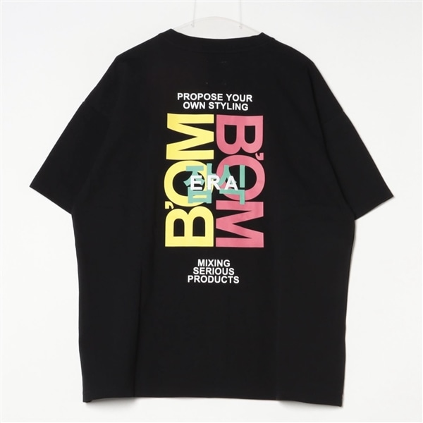 B omnivore/ビーオムニボー OMNIVORE S/S TEE ブラック M