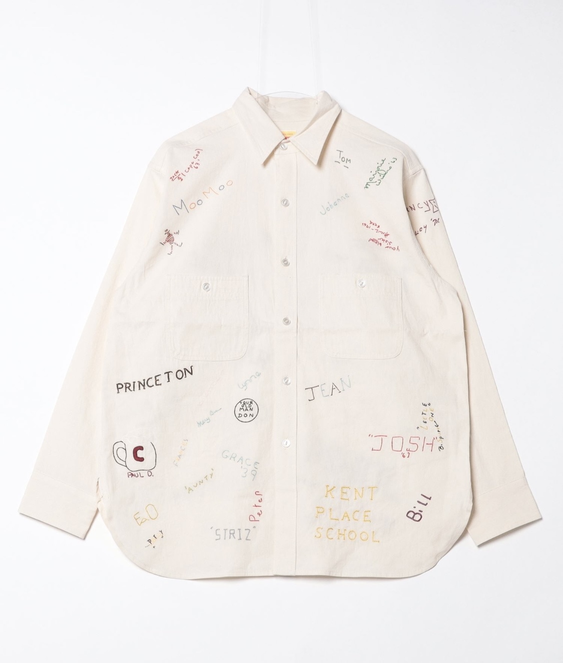 PAYDAY/ペイデイ-別注PAYDAY刺繍Shirt KINARI M