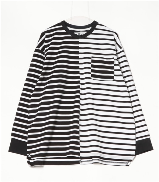 CMF OUTDOOR GARMENT/シーエムエフアウトドアガーメント/別注BORDER TEE L/S WHITE M