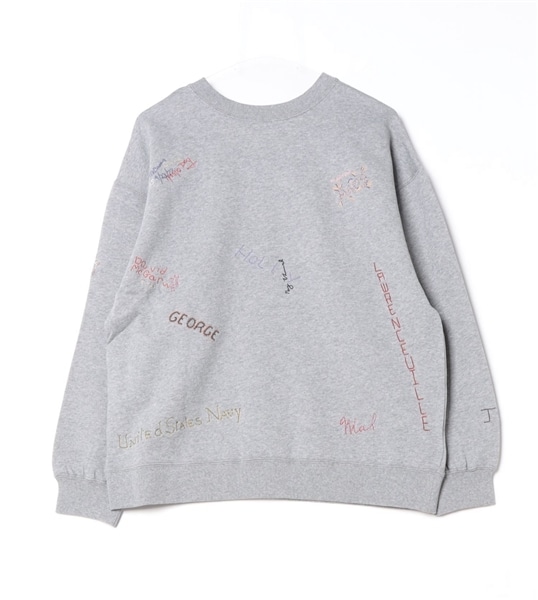 PAYDAY/ペイデイ-別注PAYDAY刺繍SWEAT GRAY M