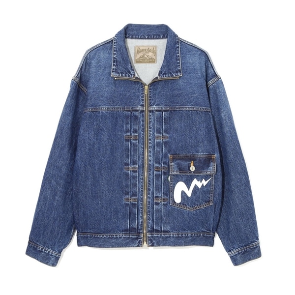 MANASTASH/マナスタッシュ/MS DENIM ZIP JACKET/デニムジップジャケット(S インディゴブルー)｜ ビーバー｜池袋PARCO  | ONLINE PARCO（オンラインパルコ）