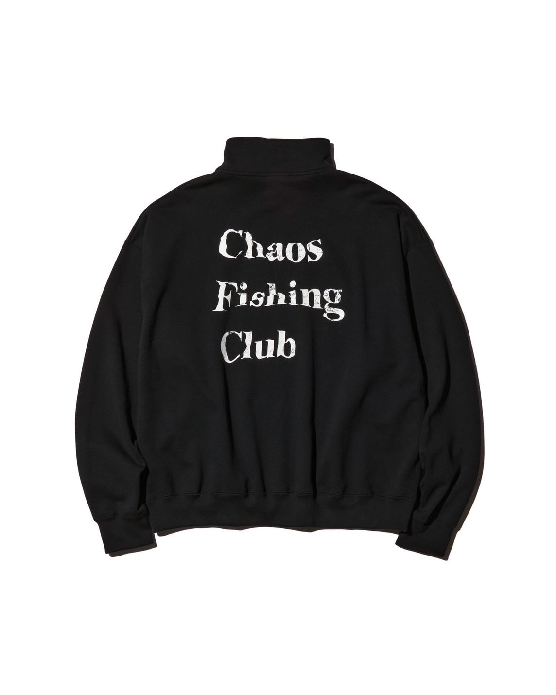 CHAOS FISHING CLUB/カオスフィッシングクラブ/LOGO HALF ZIP SWEAT SHIRT