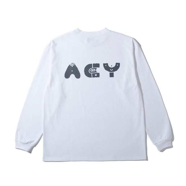 Acy/エイシー/AK L/S TEE WHITE 2