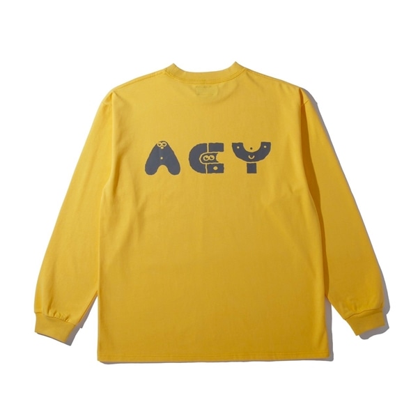 Acy/エイシー/AK L/S TEE YELLOW 2