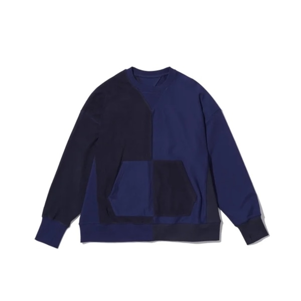 CMF OUTDOOR GARMENT/シーエムエフアウトドアガーメント/DIVIDED SWEAT SHIRTS NAVY M