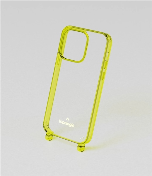 Topologie/トポロジー Verdon Phone Case  / Neon Yellow 【ケース単体】iPhoneケース　アイフォンケース イエロー 12/12PRO
