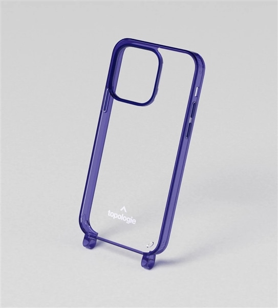 Topologie/トポロジー Verdon Phone Case  /  Neon Purple【ケース単体】 パープル 13PRO