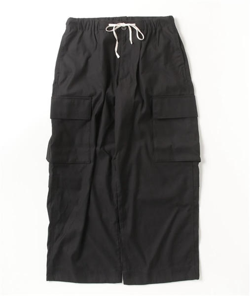 B omnivore/ビーオムニボー/TR CARGO PANTS カーゴスラックス BLACK S