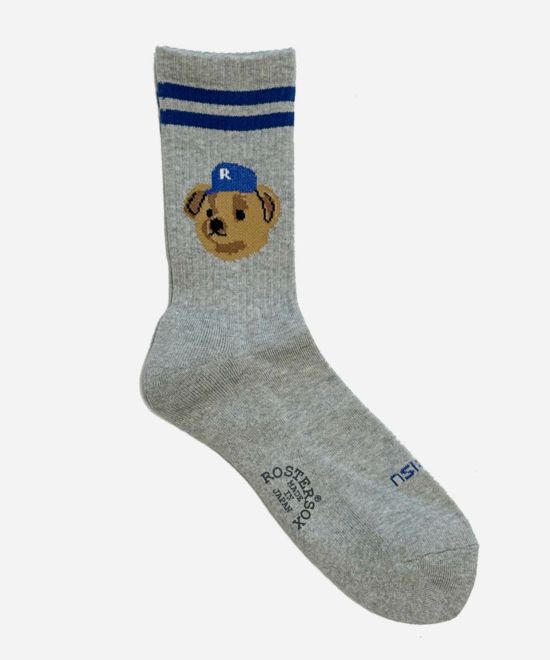 ROSTER SOX/ロスターソックス TEAM BEAR  メンズ　レディース グレー 1