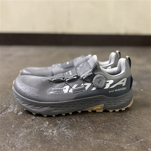 ALTRA(アルトラ)×and wander(アンドワンダー)/TIMP 5 BOA ティンプファイブボア GRAY 24cm