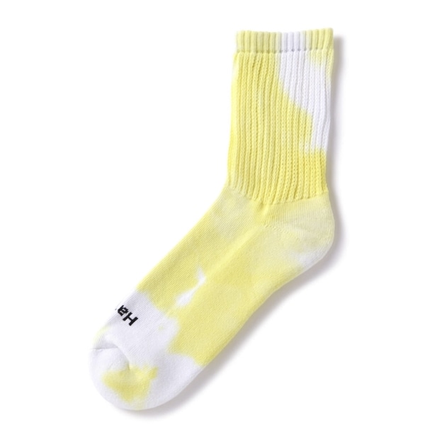ROSTER SOX/ロスターソックス   TD SOCKS タイダイソックス メンズ レディース イエロー 1