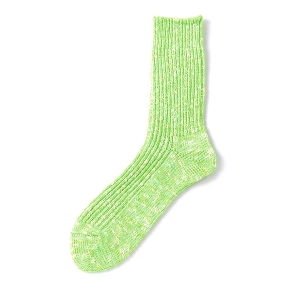 ROSTER SOX/ロスターソックス  60 RIB NEO SOCKS メンズ レディース グリーン 1