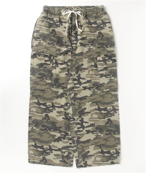B omnivore/ビーオムニボー/RIPSTOP CARGO PANTS リップストップカーゴパンツ カモ S