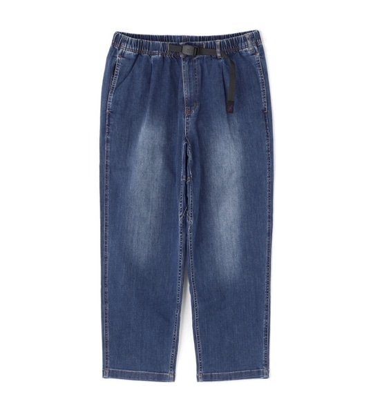 GRAMICCI×BEAVER/グラミチ×ビーバー　別注TUCK TAPERD DENIM PANT タックテーパードデニムパンツ ブルー S