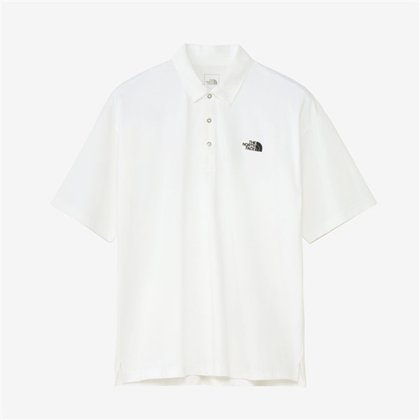 THE NORTH FACE/ザ・ノースフェイス/S/S FD Cotton Polo ショートスリーブフラッシュドライコットンポロ ポロシャツ ホワイト M