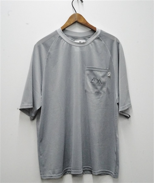 CMF OUTDOOR GARMENT/シーエムエフアウトドアガーメント/別注QUICK DRY MESH TEE S/S GRAY M