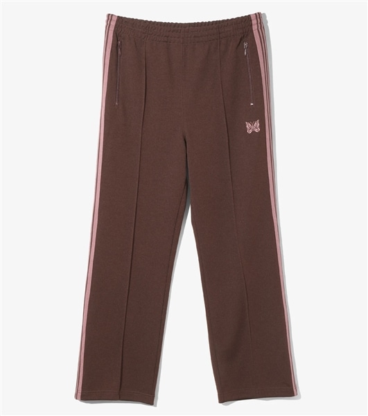 NEEDLES/ニードルズ/TRACK PANT - POLY SMOOTH -BROWN- トラックパンツ BROWN XS
