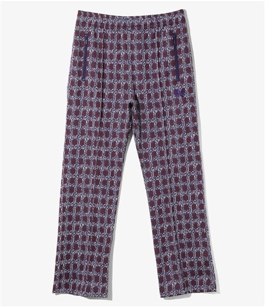 NEEDLES/ニードルズ/TRACK PANT - POLY JACQUARD -FLOWER- トラックパンツ ジャガード FLOWER XS