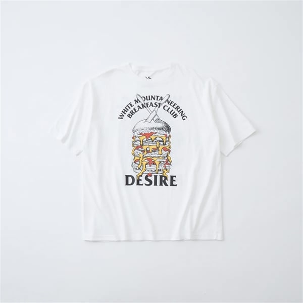 White Mountaineering/ホワイトマウンテニアリング/W.M.B.C. BREAKFAST CLUB T-SHIRT WHITE 1