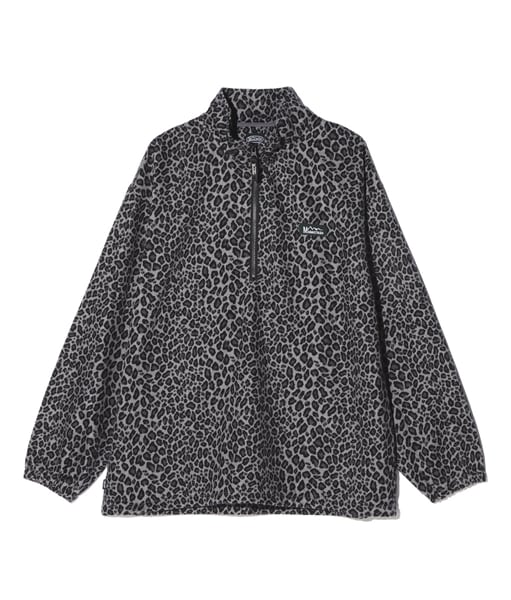 MANASTASH/マナスタッシュ/CHILLIWACK PULLOVER LEOPARD ブラック M
